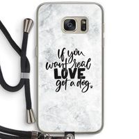 Partner in crime: Samsung Galaxy S7 Transparant Hoesje met koord