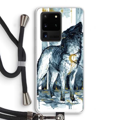 Bleeding Soul: Samsung Galaxy S20 Ultra Transparant Hoesje met koord