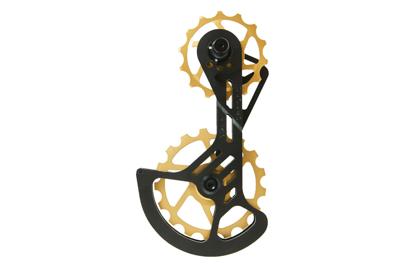 Split Second CPC System Shimano Achterderailleur 11S - Zwart/Goud Split Second CPC System Shimano Achterderailleur 11S - Zwart/Goud
