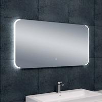 Wiesbaden Dimbare LED Badkamerspiegel met Anticondens en Verwarming 120x60cm