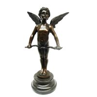 BRONZEN SCULPTUUR GENAAMD VICI - thumbnail