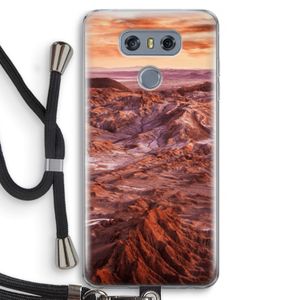 Mars: LG G6 Transparant Hoesje met koord