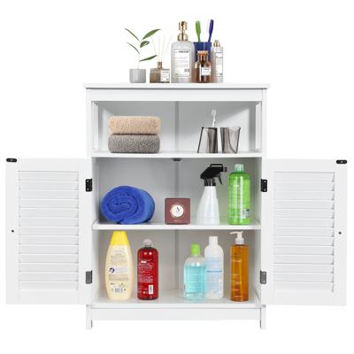Badkamerkast Houten Badkamerkast 60 x 30,5 x 80 cm Wit