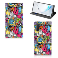 Samsung Galaxy Note 10 Hippe Standcase Punk Rock - thumbnail