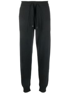 Brioni pantalon de jogging à lien de resserrage - Noir