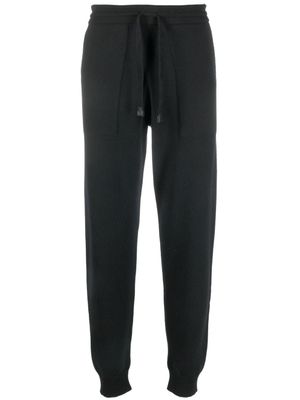 Brioni pantalon de jogging à lien de resserrage - Noir