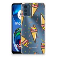 Motorola Moto E32/E32s | Siliconen Case | Icecream