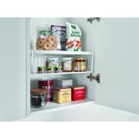 Metaltex hangmand 40x26x14 cm wit/metaal