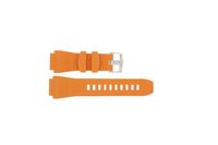 Horlogeband Jacques Lemans 1381 Rubber Oranje 22mm - thumbnail