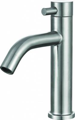 Fonteinkraan laag 16 cm RVS