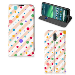 Nokia 2.3 Hoesje met Magneet Dots