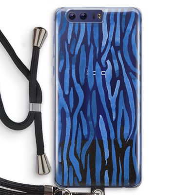 Blauwe nerven: Honor 9 Transparant Hoesje met koord