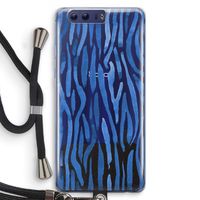 Blauwe nerven: Honor 9 Transparant Hoesje met koord