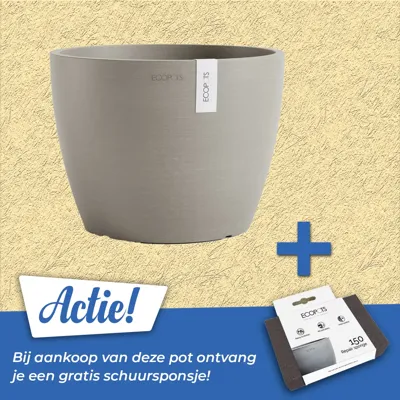 Pot stockholm d24cm taupe Pot stockholm d24cm taupe