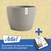 Pot stockholm d24cm taupe