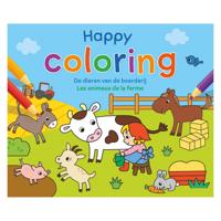 Deltas Happy coloring - de dieren v/d boerderij