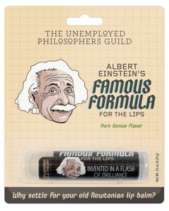 UPG Lippenbalsem - Albert Einsteins Beroemde Formule