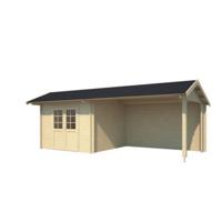 Blokhut met overkapping Maribel 680x300 - Outdoor life