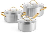 Bk GreenPan Padova Pannenset 3PLY 3(6)pc cookware set