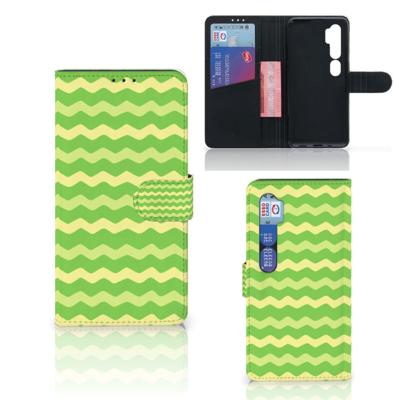 Xiaomi Mi Note 10 Pro | Telefoon Hoesje | Waves Green