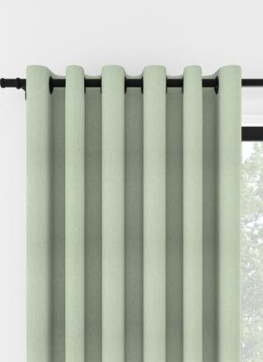 Laura Ashley Easton Saliegroen Ringgordijn