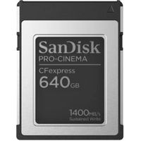 SanDisk PRO-CINEMA 640GB CFexpress Geheugenkaart - thumbnail