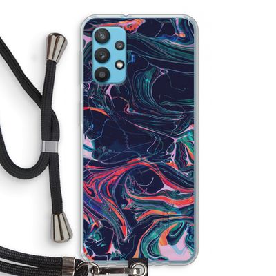 Light Years Beyond: Samsung Galaxy A32 4G Transparant Hoesje met koord