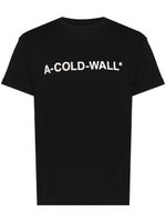 A-COLD-WALL* t-shirt en coton à logo imprimé - Noir