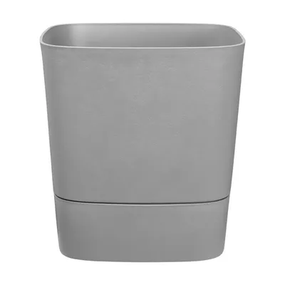 Pot Greensense aqua care square 38cm lichtgrijs