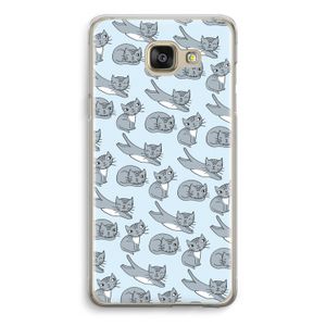 Poezen: Samsung Galaxy A5 (2016) Transparant Hoesje