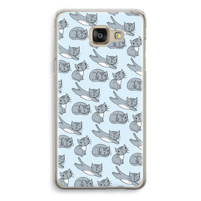 Poezen: Samsung Galaxy A5 (2016) Transparant Hoesje