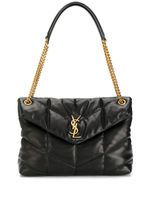 Saint Laurent sac porté épaule Loulou - Noir - thumbnail