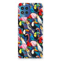 Motorola Moto G100 TPU Hoesje Birds - thumbnail