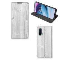 OnePlus Nord CE 5G Book | Wallet Case | White Wood
