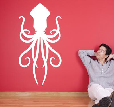 Octopus Muursticker