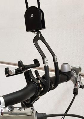Buzaglo Fietslift superlifter 57kg staal zwart 11-delig