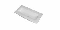 Wastafel INK Reflekt 800x400x15 mm Glans wit 3407610