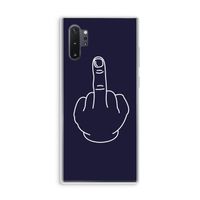F**k U: Samsung Galaxy Note 10 Plus Transparant Hoesje