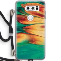 Green Inferno: LG V30 Transparant Hoesje met koord