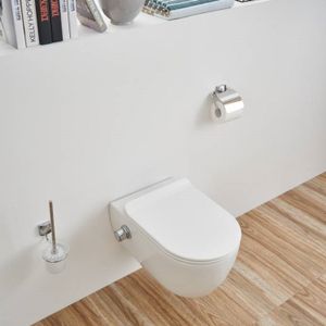 Wandcloset Sanilux Easy Flush Slim incl. Bidet 54 cm Sanilux