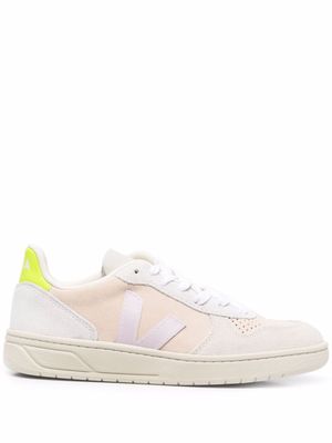 VEJA baskets V-10 colour block - Gris