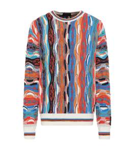 Carlo Colucci Sweater - Maat S - Kleur: Oranje | Soccerfanshop