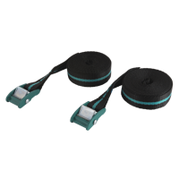 Wolfcraft Bandspanners | Met veerklem | 120kg | L 4m | 2 stuks - 3421000
