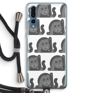 Cats: Huawei P20 Pro Transparant Hoesje met koord