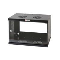 Techly I-CASE EL-1006B45 rack 6U Wandrek Zwart