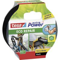 tesa ECO REPAIR 56431-00000-00 Textieltape tesa extra Power Zwart (l x b) 10 m x 38 mm 1 stuk(s) - thumbnail