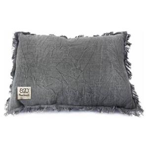 Sizo Handmade Kussen 30 x 45 cm - Denim Grey