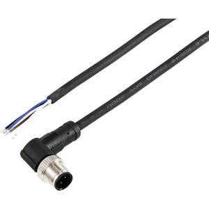 TRU COMPONENTS TC-12833100 Sensor/actuator aansluitkabel M12 Aantal polen (sensoren): 4 Stekker, haaks 5 m 1 stuk(s)