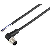 TRU COMPONENTS TC-12833020 Sensor/actuator aansluitkabel M12 Aantal polen (sensoren): 4 Stekker, haaks 10 m 1 stuk(s)