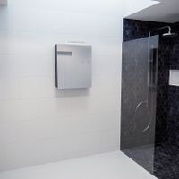 Spiegelkast Vico Cube | 60x70 cm | 1 Deur | Zonder verlichting | Antraciet